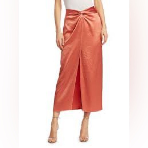 NANUSHKA
Samara Washed Satin Midi Skirt - Picture 1 of 11
